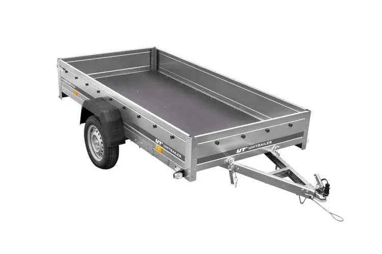 Robuster UNITRAILER GARDEN TRAILER 264 KIPP Einachsiger Kippanhänger für Garten und Haus