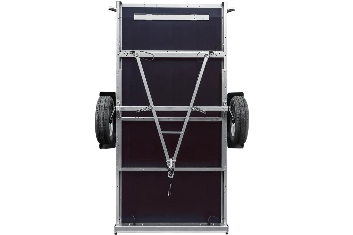 Robuster UNITRAILER GARDEN TRAILER 264 KIPP Einachsiger Kippanhänger für Garten und Haus