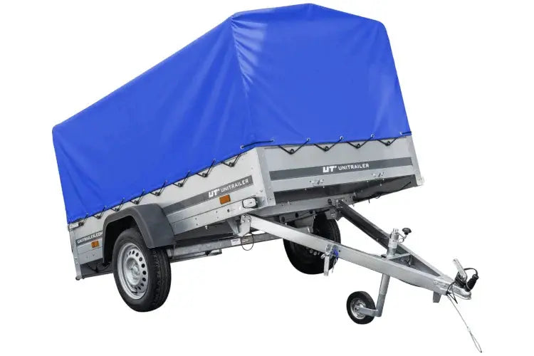 UNITRAILER Garden Trailer 230 KIPP: Robuster Autoanhänger mit Hochplane, Stützrad & Kippfunktion