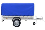 UNITRAILER Garden Trailer 230 KIPP: Robuster Autoanhänger mit Hochplane, Stützrad & Kippfunktion