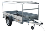 UNITRAILER Garden Trailer 230 KIPP: Robuster Autoanhänger mit Hochplane, Stützrad & Kippfunktion