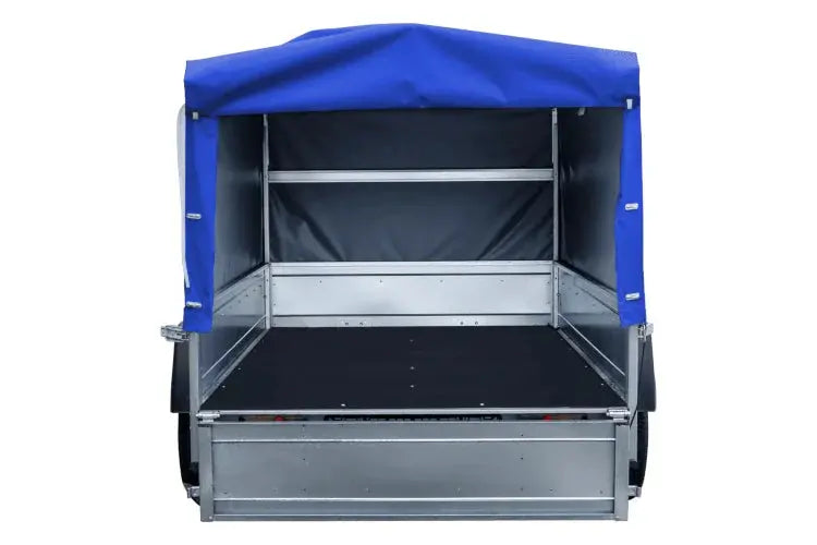 UNITRAILER Garden Trailer 230 KIPP: Robuster Autoanhänger mit Hochplane, Stützrad & Kippfunktion