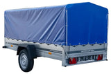 UNITRAILER GARDEN 264 KIPP PKW-Anhänger: Große Ladefläche, Hochplane, Spriegel, Stützrad