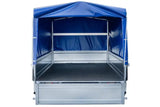 UNITRAILER GARDEN 264 KIPP PKW-Anhänger: Große Ladefläche, Hochplane, Spriegel, Stützrad