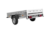 Vielseitiger Unitrailer Garden Trailer 230 FD: Robuster Einachs-Anhänger mit Starrdeichsel für 750 kg