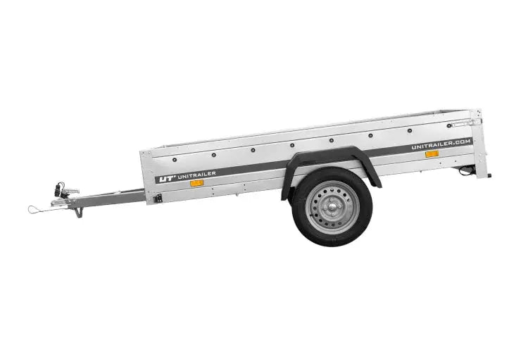 Vielseitiger Unitrailer Garden Trailer 230 FD: Robuster Einachs-Anhänger mit Starrdeichsel für 750 kg