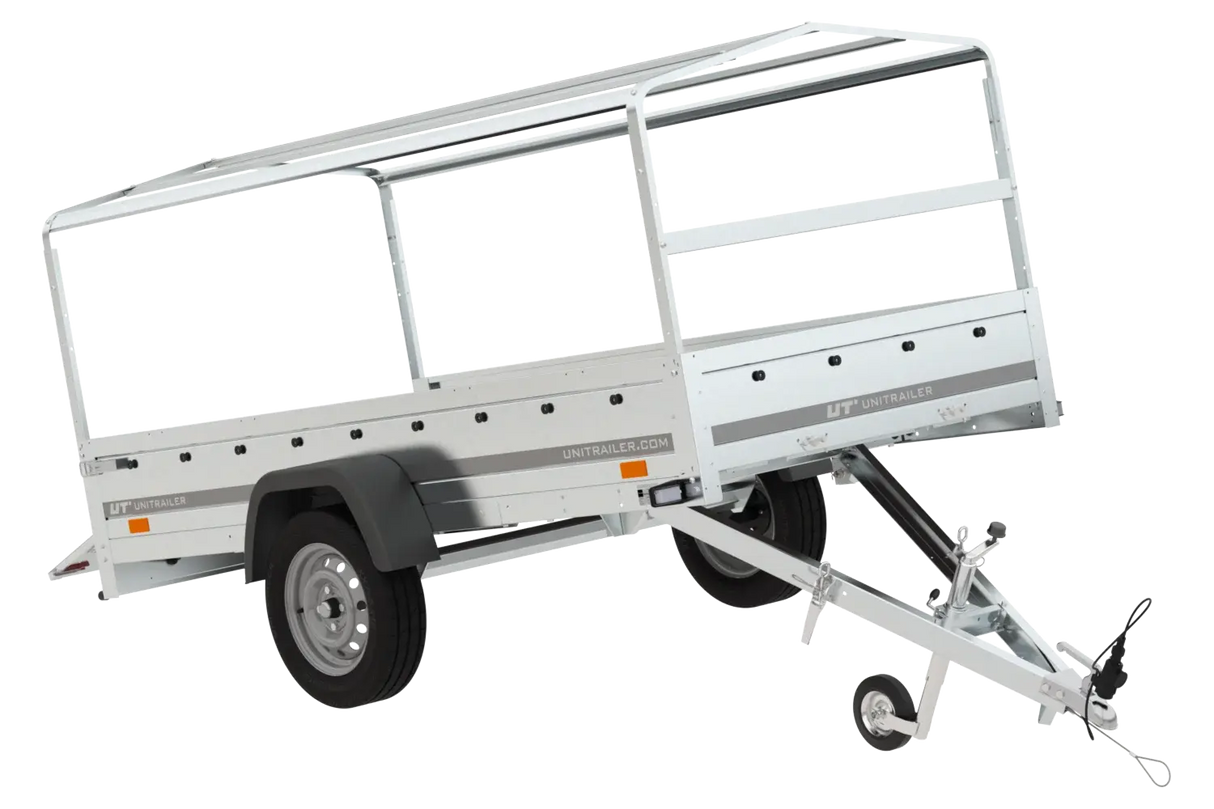 UNITRAILER Gartenanhänger 264 KIPP: Robuster Einachs-Kippanhänger für vielseitige Lasten