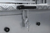 Robuster UNITRAILER GARDEN 230 KIPP Einachs-Anhänger mit Bordwandaufsatz Alu-Deckel