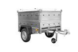 UNITRAILER GARDEN 150 KIPP Einachsanhänger mit BIS-Seitenwänden und Alu-Abdeckung