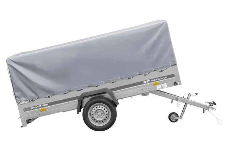 UNITRAILER GARDEN 265 KIPP Einachsanhänger: Geräumiger PKW-Anhänger mit Hochspriegel & Plane