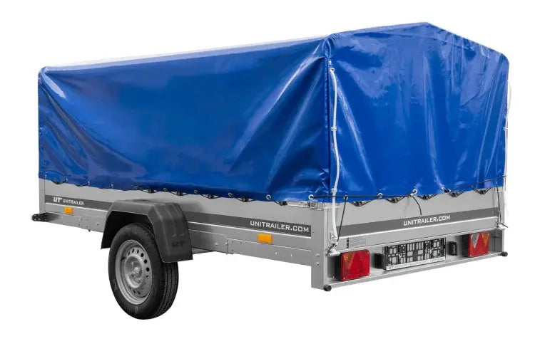 UNITRAILER GARDEN 265 KIPP Einachsanhänger: Robuster 264x150 cm Planenanhänger mit 800mm Hochspriegel