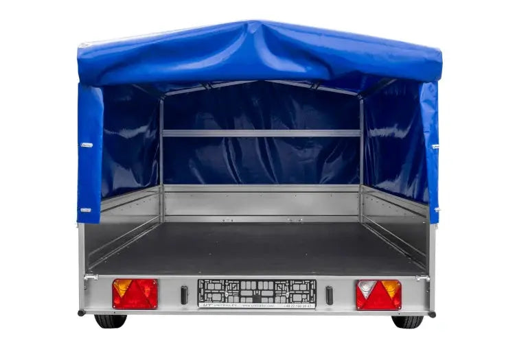UNITRAILER GARDEN 265 KIPP Einachsanhänger: Robuster 264x150 cm Planenanhänger mit 800mm Hochspriegel