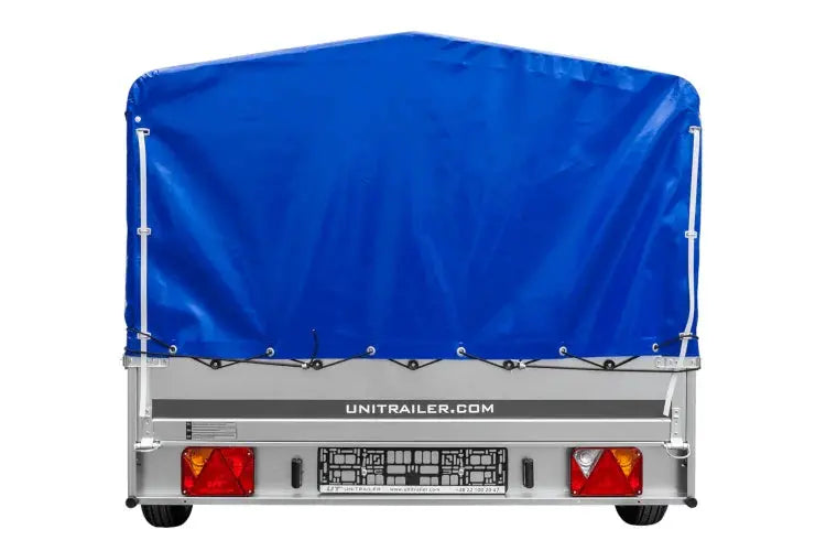 UNITRAILER GARDEN 265 KIPP Einachsanhänger: Robuster 264x150 cm Planenanhänger mit 800mm Hochspriegel
