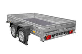 UNITRAILER GARDEN 265/2 KIPP Doppelachsanhänger: Robuster Kipp-Anhänger für PKW, 750kg ZGG