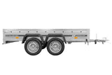 UNITRAILER GARDEN 265/2 KIPP Doppelachsanhänger: Robuster Kipp-Anhänger für PKW, 750kg ZGG