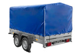 UNITRAILER GARDEN 265/2 Kipp Zweiachs-PKW-Anhänger mit Hochplane und robustem Rahmen
