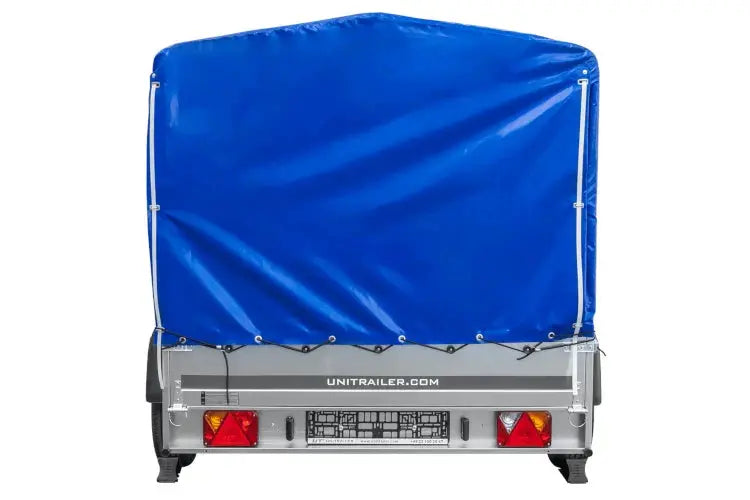 UNITRAILER GARDEN 265/2 Kipp Zweiachs-PKW-Anhänger mit Hochplane und robustem Rahmen