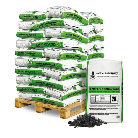 ANMAG Steinkohle 5 - 15 mm 20kg x 50 Sack 1000kg Palette SOMAREH