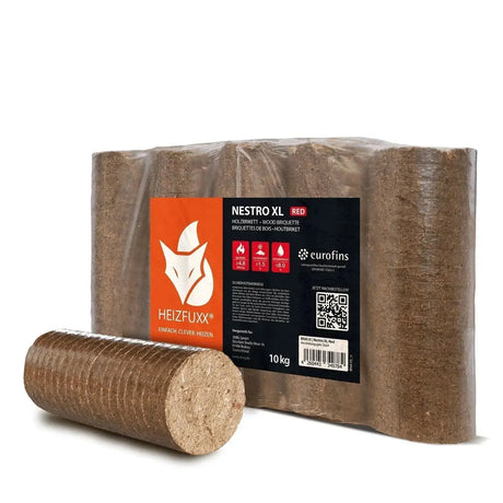 Heizfuxx Nestro XL Rot 10kg x 96 Gebinde 960kg Palette SOMAREH