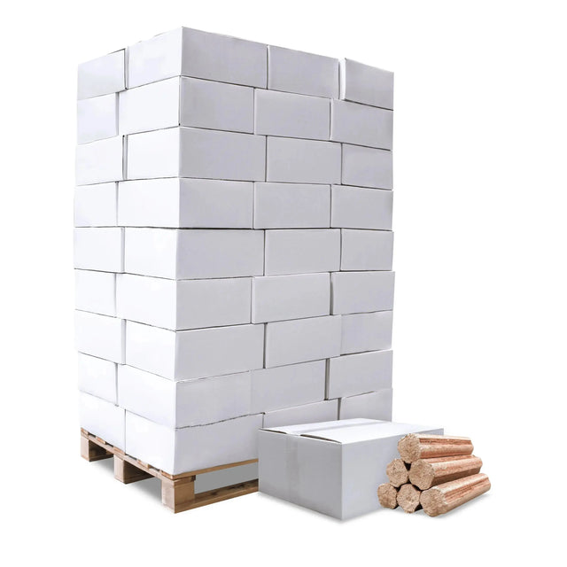 Heizfuxx BBQ-Buchenholzbriketts 18kg x 54 Gebinde 972kg Palette SOMAREH