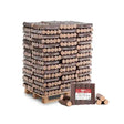 SPARK Holzbriketts rund 960 kg Palette (96 x 10 kg), aus Buchenholz, ohne Zusätze SOMAREH