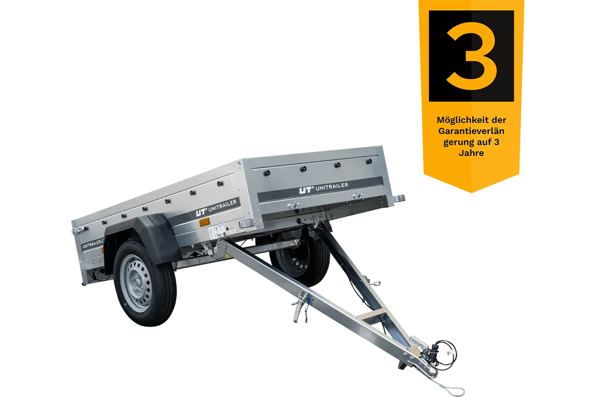 Klappbarer PKW-Anhänger Garden Trailer 200 KIPP – Vielseitig, Robust, 750 kg Nutzlast, Kompakt