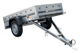Vielseitiger kippbarer PKW-Anhänger Garden Trailer 200, 750 kg, mit Hochplane & Stützrad
