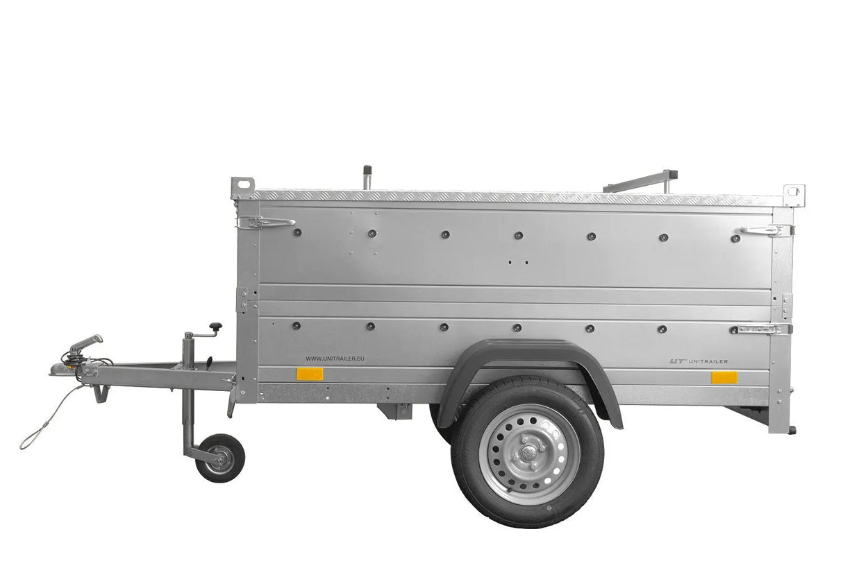 UNITRAILER Gartenanhänger 200 KIPP, 750 kg, mit Alu-Deckel, 200x106 cm