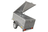 UNITRAILER Gartenanhänger 200 KIPP, 750 kg, mit Alu-Deckel, 200x106 cm