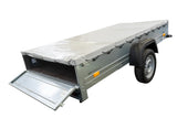 UNITRAILER Garden Trailer 264 KIPP: Robuster kippbarer PKW-Anhänger mit Flachplane