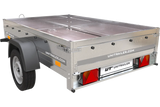 UNITRAILER Gartenanhänger 201 KIPP: Robuster, ungebremster Pkw-Anhänger mit Kippfunktion