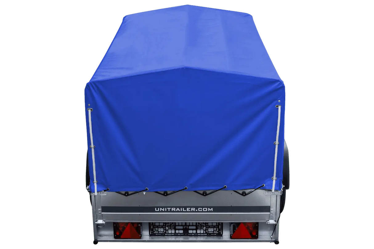 UNITRAILER Garden Trailer 230 KIPP: Robuster Autoanhänger mit Hochplane, Stützrad & Kippfunktion