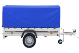 UNITRAILER Garden Trailer 230 KIPP: Robuster Autoanhänger mit Hochplane, Stützrad & Kippfunktion