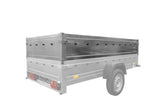 UNITRAILER Gartenanhänger 264 KIPP: Bordwandaufsatz, Stützrad, B-Führerschein-tauglich, vielseitig, robust