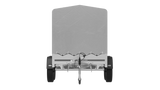 Robuster Kipp-Anhänger Garden Trailer 264/2, H-1100 Plane, Stützrad, Doppelachse