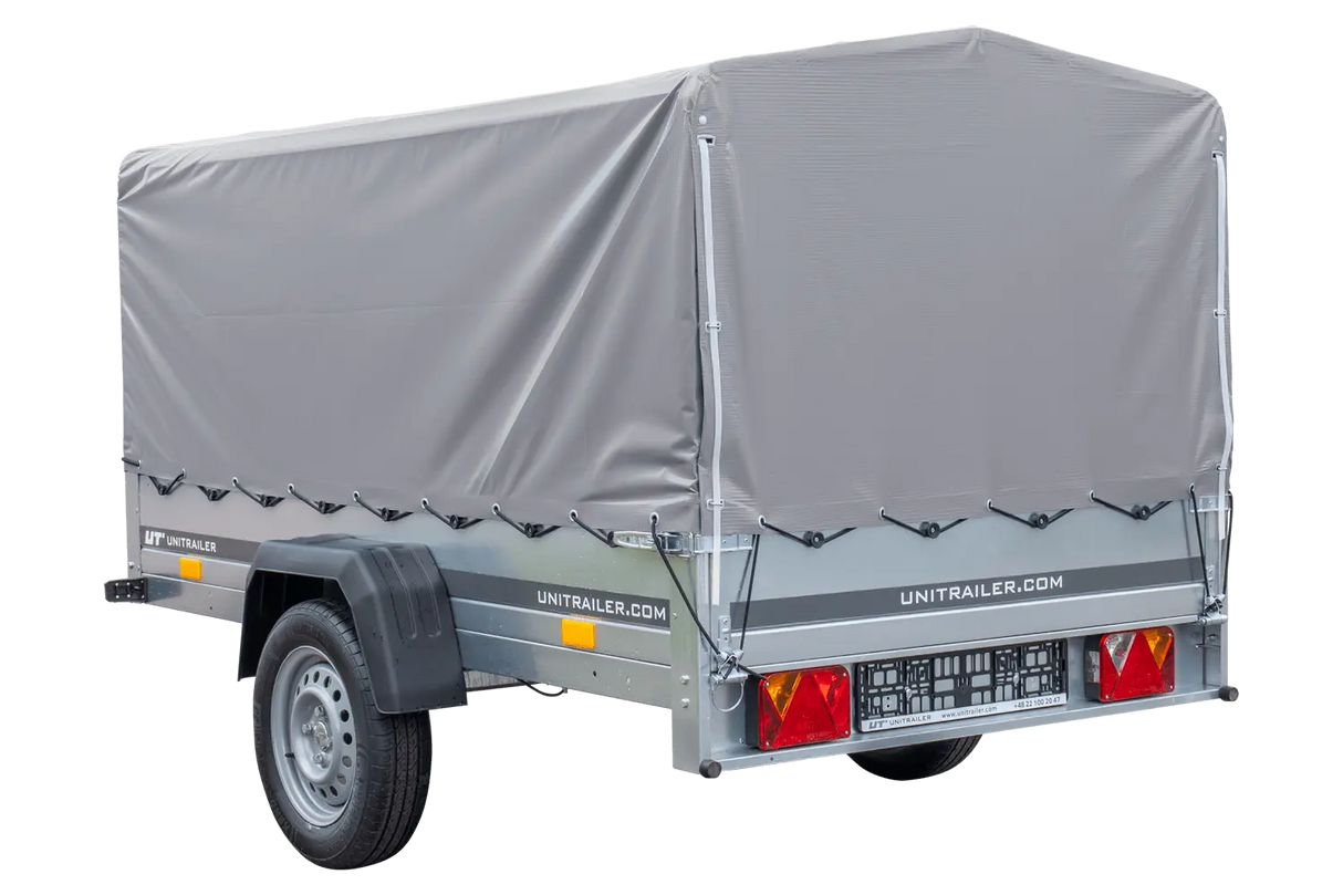 UNITRAILER GARDEN 230 FD Einachsanhänger: Robuster Pkw-Anhänger mit H-800 Plane