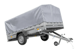 UNITRAILER GARDEN 265 KIPP Einachsanhänger: Geräumiger PKW-Anhänger mit Hochspriegel & Plane