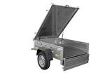 Robuster UNITRAILER Garden Trailer 150 KIPP: 750 kg Einachsanhänger mit Alu-Deckel