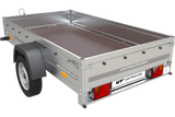Vielseitiger Unitrailer Garden Trailer 230 FD: Robuster Einachs-Anhänger mit Starrdeichsel für 750 kg