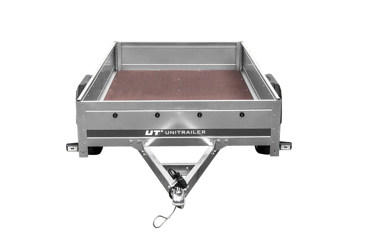 Vielseitiger Unitrailer Garden Trailer 230 FD: Robuster Einachs-Anhänger mit Starrdeichsel für 750 kg