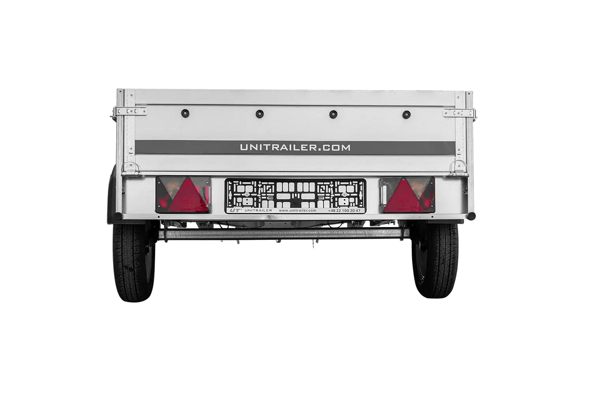 Robuster UNITRAILER GARDEN TRAILER 264 KIPP Einachsiger Kippanhänger für Garten und Haus
