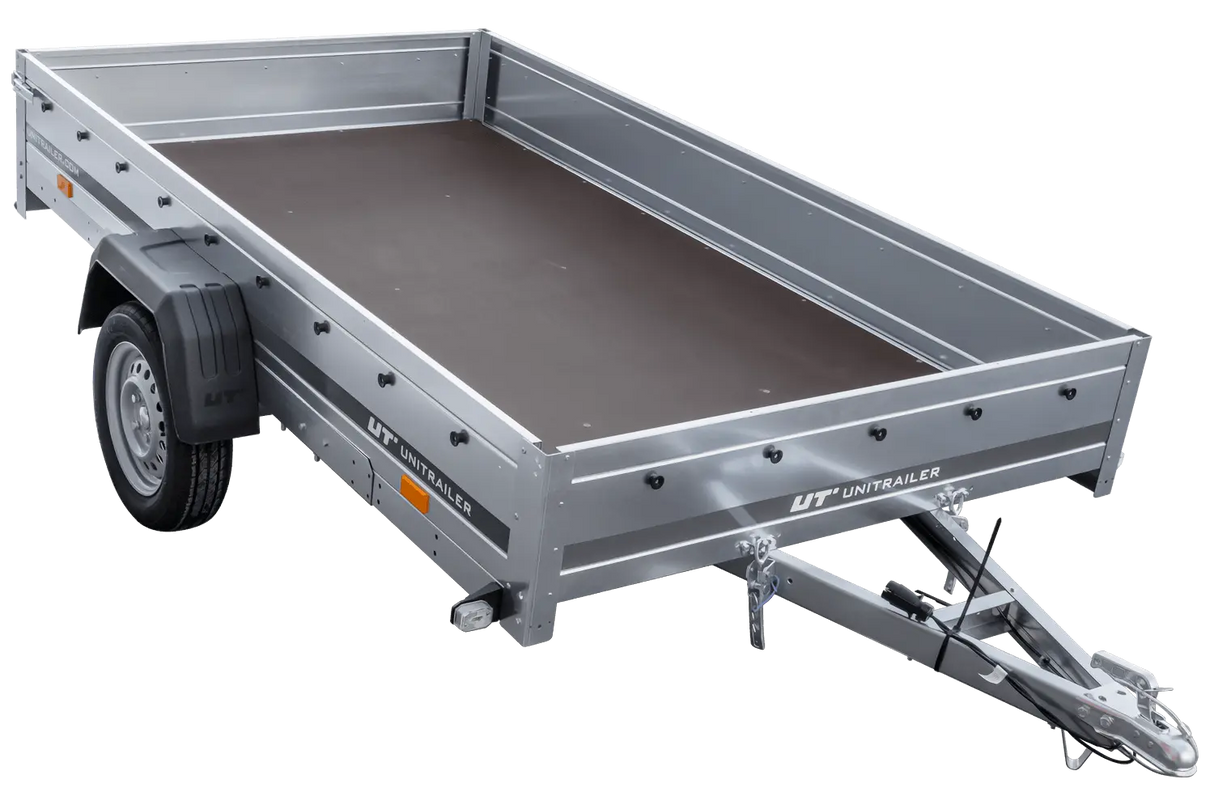 Premium Garden 265 KIPP Einachsiger PKW-Anhänger – Große Ladefläche, Kippfunktion