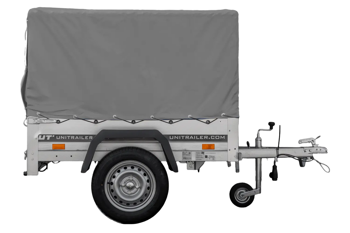 Robuster 750 kg Kippanhänger Garden Trailer 150 KIPP Hochplane Stützrad