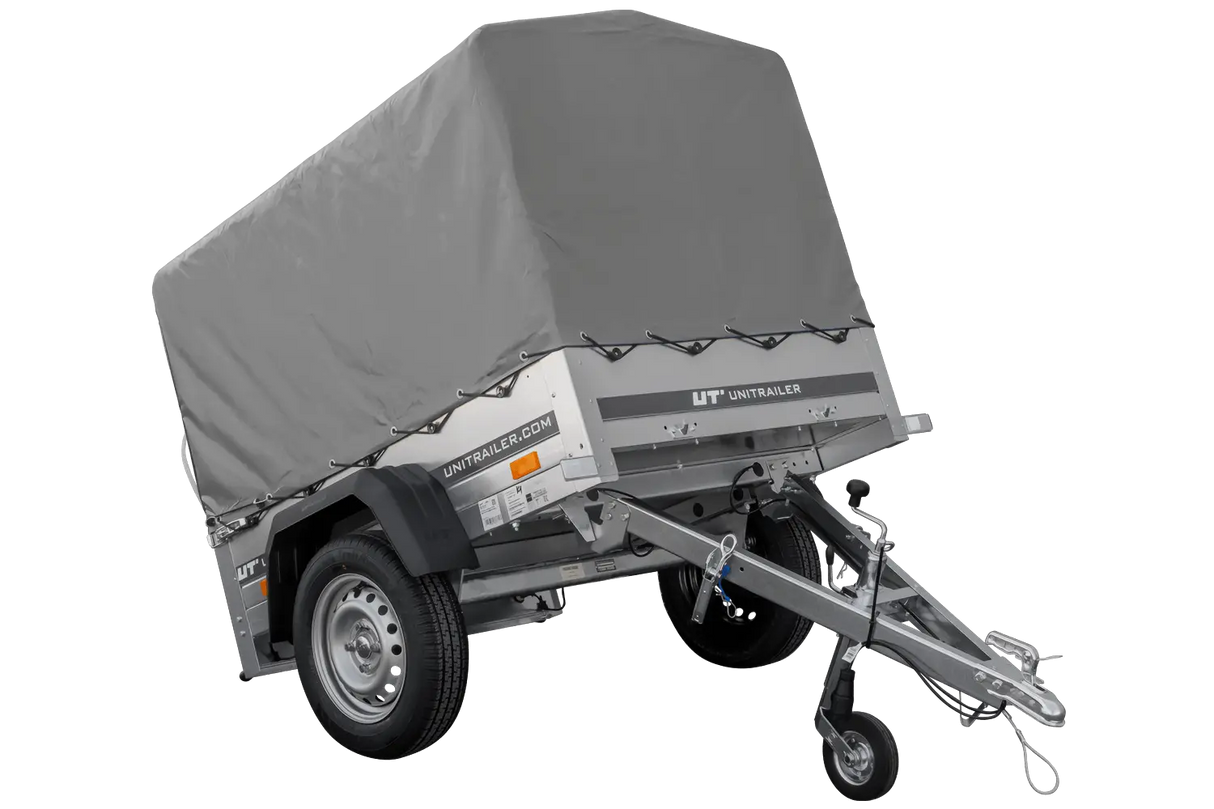 Robuster 750 kg Kippanhänger Garden Trailer 150 KIPP Hochplane Stützrad