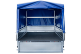 UNITRAILER GARDEN 264 KIPP PKW-Anhänger: Große Ladefläche, Hochplane, Spriegel, Stützrad