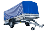 UNITRAILER GARDEN 264 KIPP PKW-Anhänger: Große Ladefläche, Hochplane, Spriegel, Stützrad