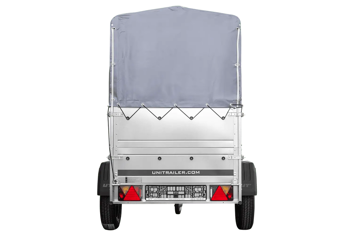 UNITRAILER Garden Trailer 150 KIPP: Ungebremster Anhänger mit Hochplane