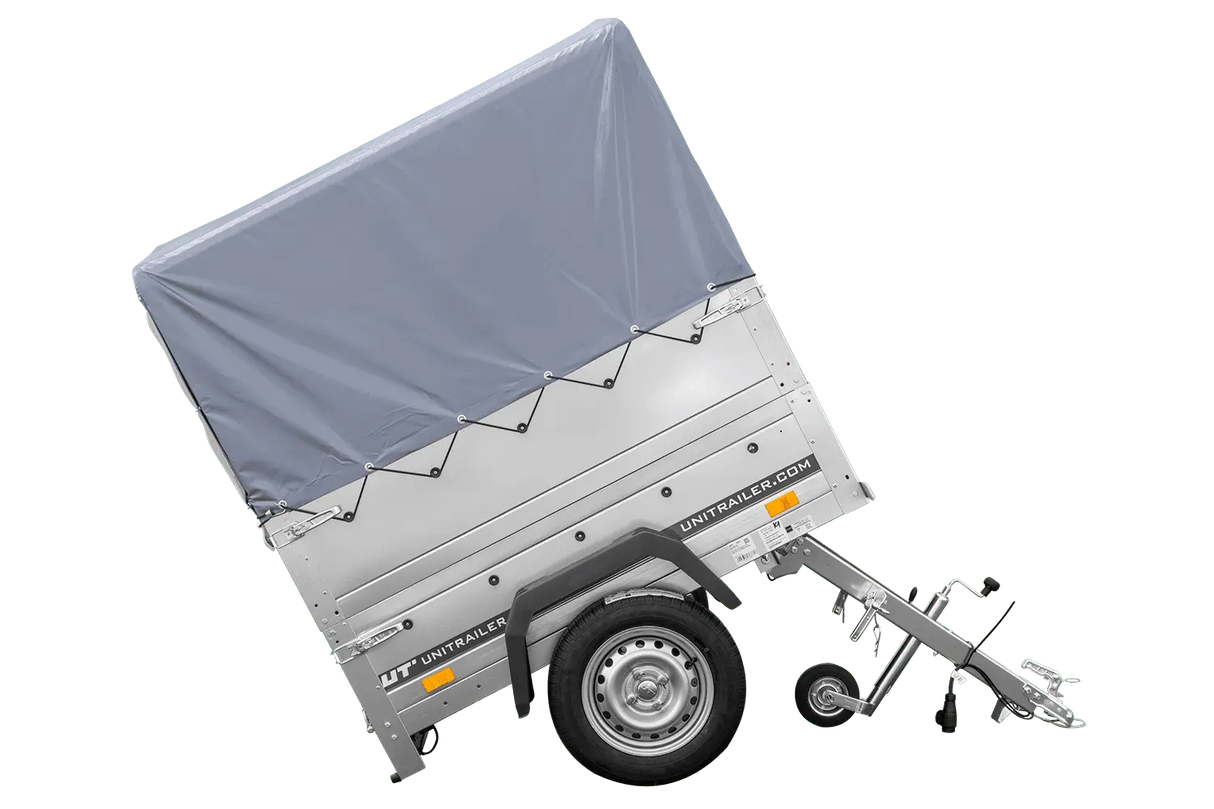 UNITRAILER Garden Trailer 150 KIPP: Ungebremster Anhänger mit Hochplane