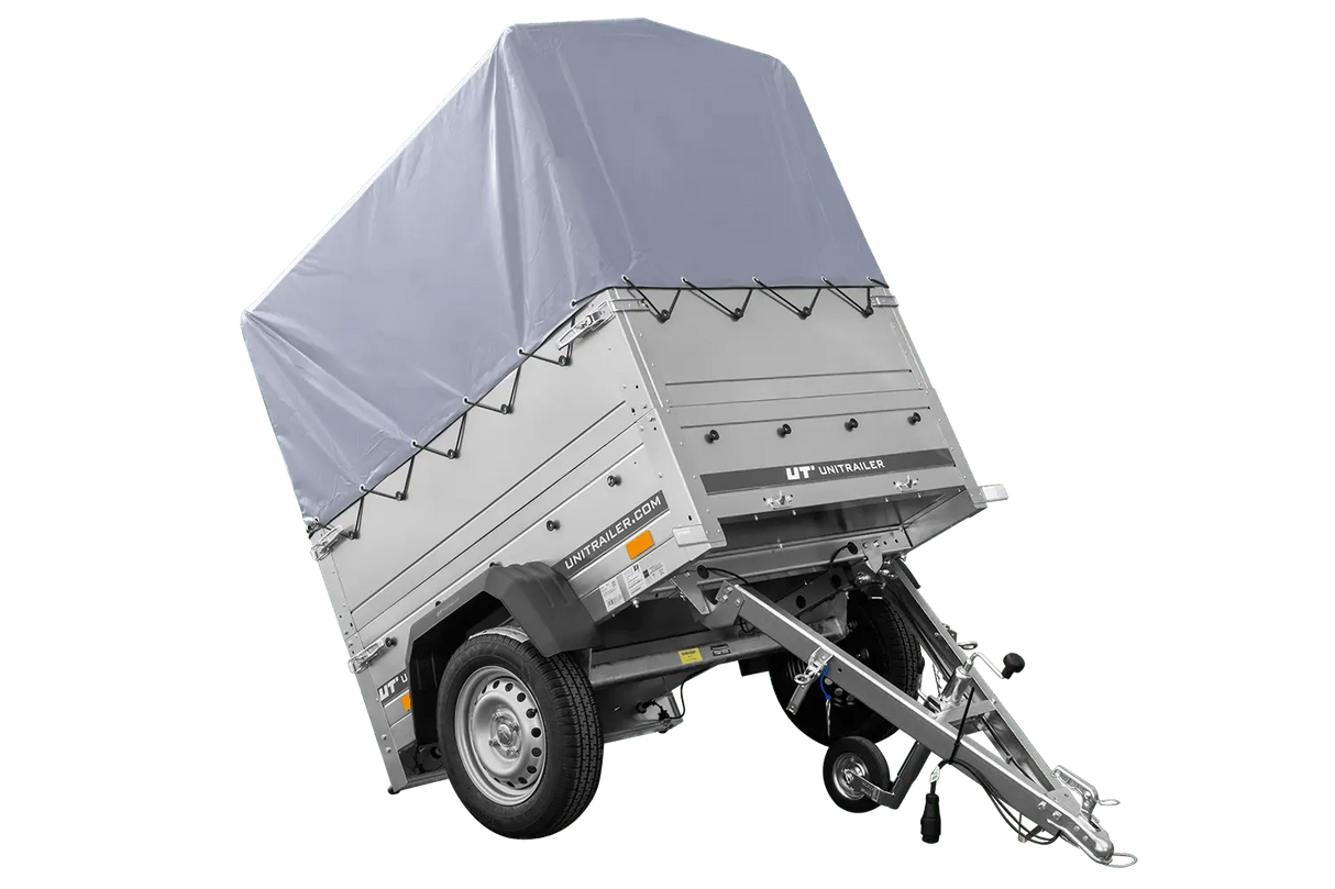 UNITRAILER Garden Trailer 150 KIPP: Ungebremster Anhänger mit Hochplane