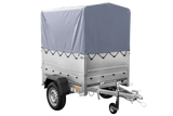 UNITRAILER Garden Trailer 150 KIPP: Ungebremster Anhänger mit Hochplane